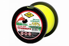 корд триммерный на катушке dde "classic line" (круг) 3,0 мм х 240 м, желтый, купить metabo, купить husqvarna, купить bosch, купить makita, купить hitachi, купить hikoki, купить oregon, купить stihl