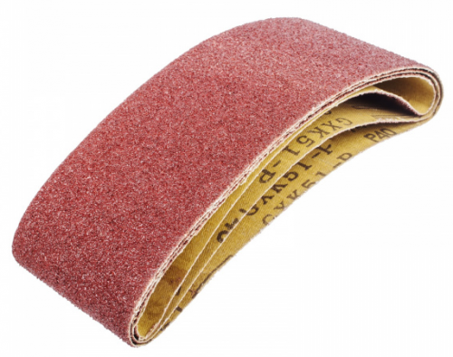 лента абразивная на тканевой основе, оксид алюминия,  р40, 75х457мм 3шт., (уп.), купить metabo, купить husqvarna, купить bosch, купить makita, купить hitachi, купить hikoki, купить oregon, купить stihl