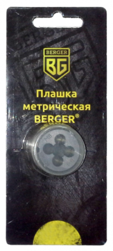Плашка метрическая М10х1,5 мм BERGER BG1008 — купить в интернет-магазине amurinstrument.ru с доставкой по Благовещенску | Каталог с характеристиками и ценами плашка метрическая м10х1,5 мм berger bg1008, купить metabo, купить husqvarna, купить bosch, купить makita, купить hitachi, купить hikoki, купить oregon, купить stihl
