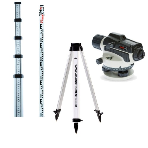 комплект (нивелир ada ruber 32 с поверкой + рейка ada staff 3 + штатив на винтах ada light s), купить metabo, купить husqvarna, купить bosch, купить makita, купить hitachi, купить hikoki, купить oregon, купить stihl