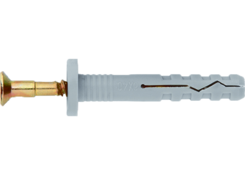 дюбель-гвоздь полипропиленовый с потайным бортиком 6х80мм, 100шт// сибртех, купить metabo, купить husqvarna, купить bosch, купить makita, купить hitachi, купить hikoki, купить oregon, купить stihl
