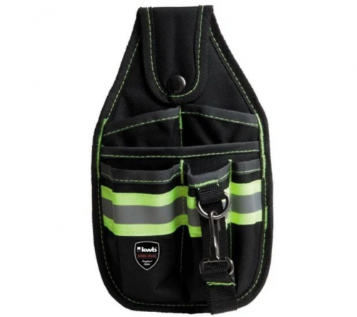 сумка поясная для инструмента kwb одинарная, светоотр нейлон, купить metabo, купить husqvarna, купить bosch, купить makita, купить hitachi, купить hikoki, купить oregon, купить stihl