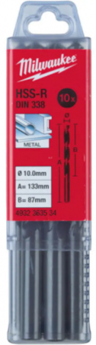 сверло по металлу hss-r 10,0мм (10шт), купить metabo, купить husqvarna, купить bosch, купить makita, купить hitachi, купить hikoki, купить oregon, купить stihl