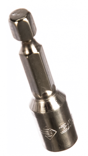 биты зубр "мастер" с торцовой головкой, магнитные, cr-v, тип хвостовика e 1/4", 6х45мм, 2шт, купить metabo, купить husqvarna, купить bosch, купить makita, купить hitachi, купить hikoki, купить oregon, купить stihl