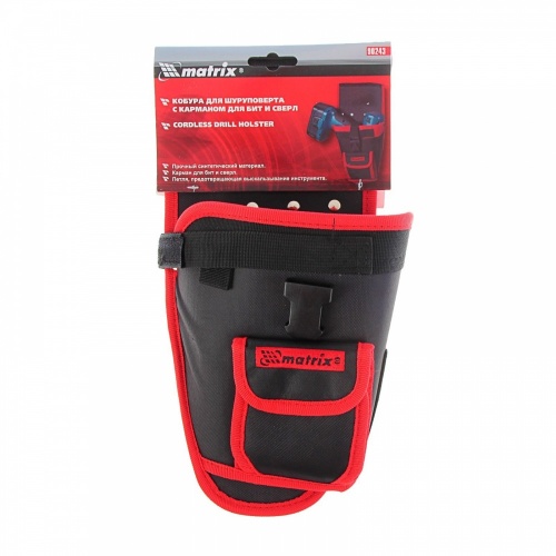 кобура для шуруповерта с карманом для бит и сверл// matrix, купить metabo, купить husqvarna, купить bosch, купить makita, купить hitachi, купить hikoki, купить oregon, купить stihl