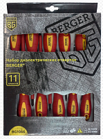 набор отверток диэлектрических до 1000v 11 предметов berger bg1066, купить metabo, купить husqvarna, купить bosch, купить makita, купить hitachi, купить hikoki, купить oregon, купить stihl