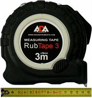 рулетка ударопрочная ada rubtape 3 с полимерным покрытием ленты (сталь, с двумя стопами, 3 м), купить metabo, купить husqvarna, купить bosch, купить makita, купить hitachi, купить hikoki, купить oregon, купить stihl