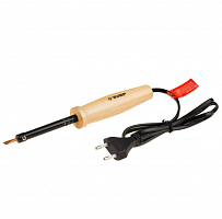 зубр  25 вт, клин, электропаяльник с деревянной рукояткой (55405-25), купить metabo, купить husqvarna, купить bosch, купить makita, купить hitachi, купить hikoki, купить oregon, купить stihl