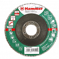 круг лепестковый торцевой клт hammer flex 213-001 115 х 22 р 40  тип 1, купить metabo, купить husqvarna, купить bosch, купить makita, купить hitachi, купить hikoki, купить oregon, купить stihl
