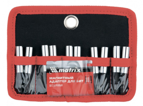 магнитный адаптер для бит, шестигранный matrix 10шт, купить metabo, купить husqvarna, купить bosch, купить makita, купить hitachi, купить hikoki, купить oregon, купить stihl