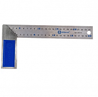 угольник кобальт столярный 250 мм, нерж.сталь ,чугунное основание, купить metabo, купить husqvarna, купить bosch, купить makita, купить hitachi, купить hikoki, купить oregon, купить stihl