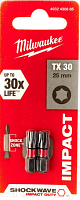 насадка milwaukee shockwave tx30 25мм (2шт), купить metabo, купить husqvarna, купить bosch, купить makita, купить hitachi, купить hikoki, купить oregon, купить stihl