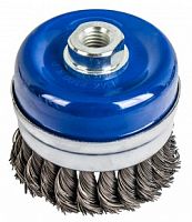 кордщетка для мшу чашеобразная витая усиленная практика  90 мм м14 (1шт.), купить metabo, купить husqvarna, купить bosch, купить makita, купить hitachi, купить hikoki, купить oregon, купить stihl