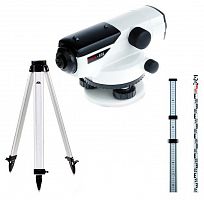 нивелир оптический ada prof x32 + рейка нивелир ada staff4+штатив, купить metabo, купить husqvarna, купить bosch, купить makita, купить hitachi, купить hikoki, купить oregon, купить stihl