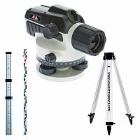 нивелир оптический ada ruber 32 + рейка нивелирная телескопическая ada staff 3 +, купить metabo, купить husqvarna, купить bosch, купить makita, купить hitachi, купить hikoki, купить oregon, купить stihl