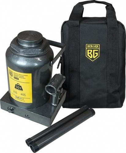 домкрат бутылочный гидравлический 50т. berger "блауэн" bg1304, купить metabo, купить husqvarna, купить bosch, купить makita, купить hitachi, купить hikoki, купить oregon, купить stihl