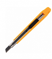 нож, 9 мм, сменное лезвие, sk4, метал. направляющая, клипса, нажимной фиксатор// denzel, купить metabo, купить husqvarna, купить bosch, купить makita, купить hitachi, купить hikoki, купить oregon, купить stihl