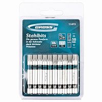 набор бит  torx 40х50, сталь s2, 10 шт //gross, купить metabo, купить husqvarna, купить bosch, купить makita, купить hitachi, купить hikoki, купить oregon, купить stihl