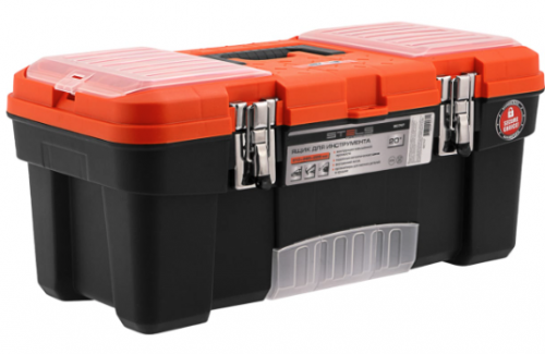ящик для инструмента с мет. замками 20", 510х255x225 мм россия// stels, купить metabo, купить husqvarna, купить bosch, купить makita, купить hitachi, купить hikoki, купить oregon, купить stihl
