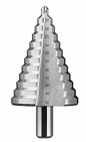 зубр 4-52мм, 12 ступеней, сверло ступенчатое, сталь р6м5, купить metabo, купить husqvarna, купить bosch, купить makita, купить hitachi, купить hikoki, купить oregon, купить stihl