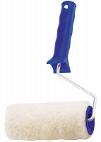 валик из натурального меха с ручкой, 250 мм, ворс 12 мм, d - 48 мм, d ручки - 6 мм// сибртех/россия, купить metabo, купить husqvarna, купить bosch, купить makita, купить hitachi, купить hikoki, купить oregon, купить stihl