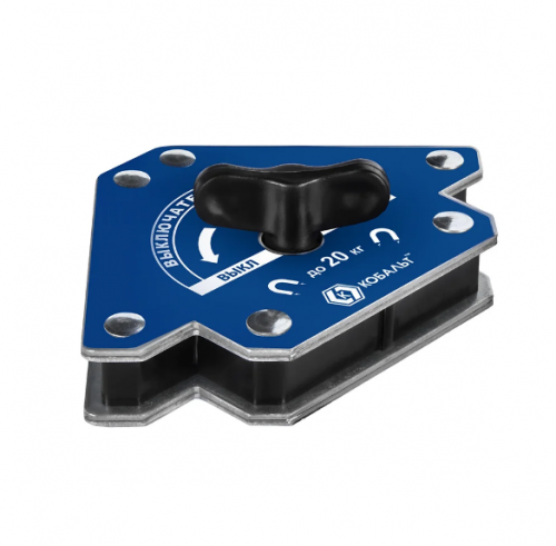 угольник магнитный кобальт "стрелка", отключаемый магнит, 120 мм, на 3 угла: 45,90,135 град., магнит, купить metabo, купить husqvarna, купить bosch, купить makita, купить hitachi, купить hikoki, купить oregon, купить stihl