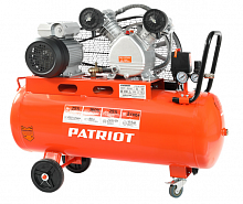 компрессор patriot поршневой ременной ptr 80-450a, 450 л/мин, 10 бар, 2200 вт, 80 л, быстросъемный 1, купить metabo, купить husqvarna, купить bosch, купить makita, купить hitachi, купить hikoki, купить oregon, купить stihl