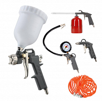 набор окрасочного инструмента 5 предметов patriot kit 5a, быстросъем., купить metabo, купить husqvarna, купить bosch, купить makita, купить hitachi, купить hikoki, купить oregon, купить stihl