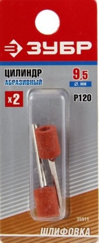 Цилиндр ЗУБР абразивный шлифовальный на шпильке, P 120, d 9,5x12,7х3,2 мм, L 45мм, 2шт — купить в интернет-магазине amurinstrument.ru с доставкой по Благовещенску | Каталог с характеристиками и ценами цилиндр зубр абразивный шлифовальный на шпильке, p 120, d 9,5x12,7х3,2 мм, l 45мм, 2шт, купить metabo, купить husqvarna, купить bosch, купить makita, купить hitachi, купить hikoki, купить oregon, купить stihl