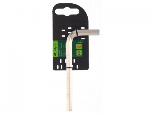 ключ имбусовый hex, 8 мм, 45x, закаленный, никель// сибртех, купить metabo, купить husqvarna, купить bosch, купить makita, купить hitachi, купить hikoki, купить oregon, купить stihl