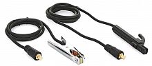 комплект сварочных  проводов quattro elementi kit-20 до 200 а, держатель, масса, провода 5+4 м, конн, купить metabo, купить husqvarna, купить bosch, купить makita, купить hitachi, купить hikoki, купить oregon, купить stihl