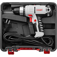 дрель-шуруповерт сетевая зубр зсш-300-2 к  300 вт, 0-400/0-1400 об/мин, в кейсе, купить metabo, купить husqvarna, купить bosch, купить makita, купить hitachi, купить hikoki, купить oregon, купить stihl