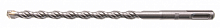 бур по бетону, двойная спираль, cobalt w-tip, 10x210 мм, sds plus// denzel, купить metabo, купить husqvarna, купить bosch, купить makita, купить hitachi, купить hikoki, купить oregon, купить stihl