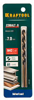 kraftool cobalt 7.0 х109мм, сверло по металлу hss-co(8%) , сталь м42(s2-10-1-8), купить metabo, купить husqvarna, купить bosch, купить makita, купить hitachi, купить hikoki, купить oregon, купить stihl