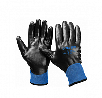 зубр  арктика, акрил+нейлон, с нитриловым обливом, размер l-xl,двухслойные, утеплённые перчатки, про, купить metabo, купить husqvarna, купить bosch, купить makita, купить hitachi, купить hikoki, купить oregon, купить stihl