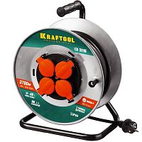 к-315 удлинитель на катушке, 30 м, 3700 вт, 4 гнезда, ip44, кг 3x1,5 кв мм, kraftool, купить metabo, купить husqvarna, купить bosch, купить makita, купить hitachi, купить hikoki, купить oregon, купить stihl