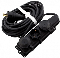 удлинитель электрический силовой, 10м., 3 роз., кг 3*1.5мм, 16 а, тип ухз-16, россия // сибртех, купить metabo, купить husqvarna, купить bosch, купить makita, купить hitachi, купить hikoki, купить oregon, купить stihl