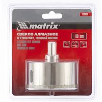 сверло алмазное по керамограниту, 95 х 67 мм, 3-гранный хвостовик// matrix, купить metabo, купить husqvarna, купить bosch, купить makita, купить hitachi, купить hikoki, купить oregon, купить stihl
