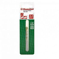 сверло hammer flex 202-302 dr cr 5,0мм*85/50мм  камень, din8039, hrc, купить metabo, купить husqvarna, купить bosch, купить makita, купить hitachi, купить hikoki, купить oregon, купить stihl